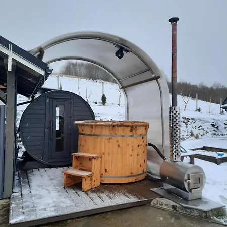 Domki- Limanowa, Z Balia I Sauna Holiday home *